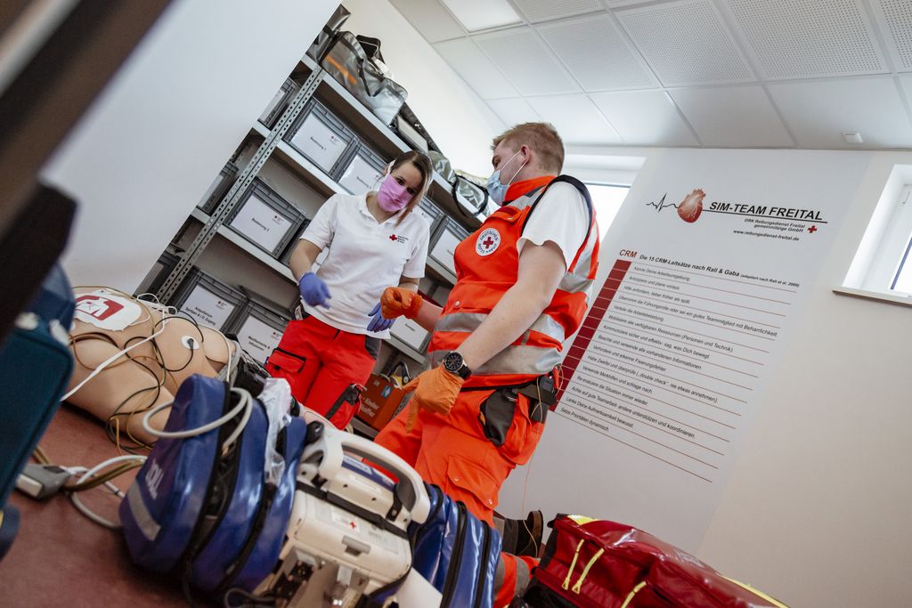 Ausbildung Notfallsanitäter in Corona-Zeiten