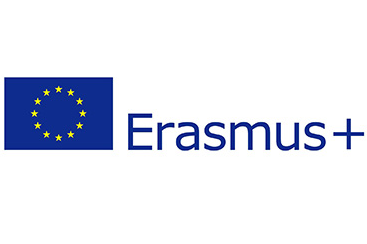 Das Logo von Erasmus Plus ist abgebildet.